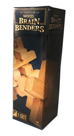*** 2 CASSE-TÊTE DE LOGIQUE EN BOIS